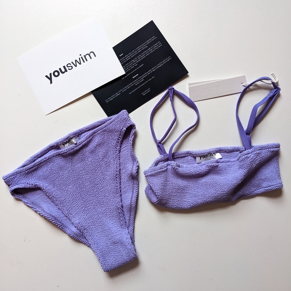 YouSwim Poise Standard Waist Two-Piece in Aster - Picture 10 of 10